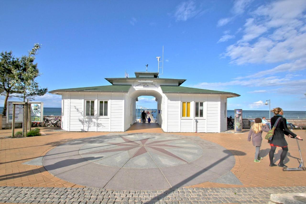Zentrale Fewo Mit Balkon, Gratis Nutzung Vom Ahoi Erlebnisbad Und Sauna In Sellin - Villa Buskam Fewo 27 غورين المظهر الخارجي الصورة